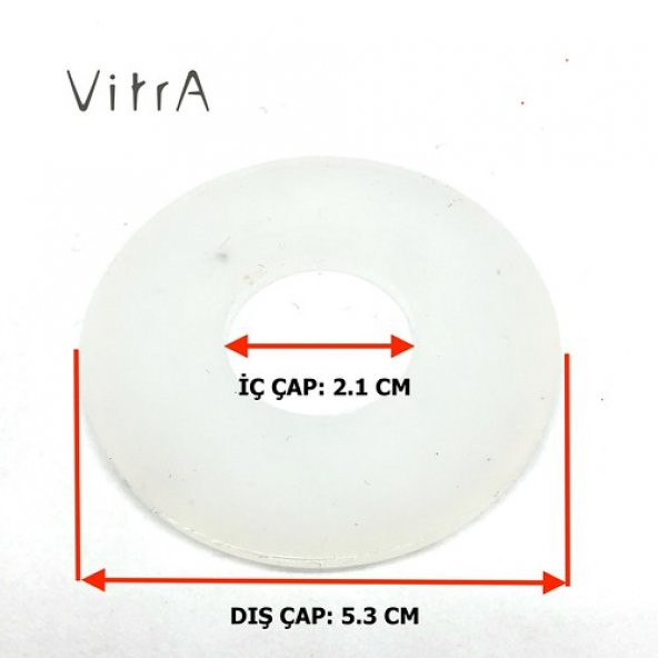 Vitra Gömme Rezervuar İç Takım Boşaltma Grubu Contası 2.2 6.1 cm ürün görseli 1