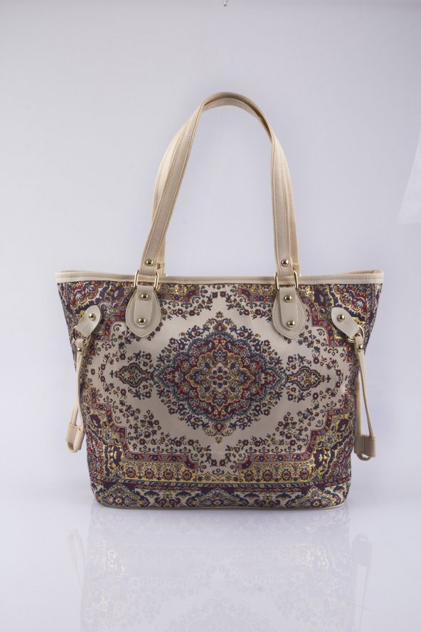 1025  2021 Yeni Sezon  Kilim Dokuma  Bayan Omuz Çanta ürün görseli 1