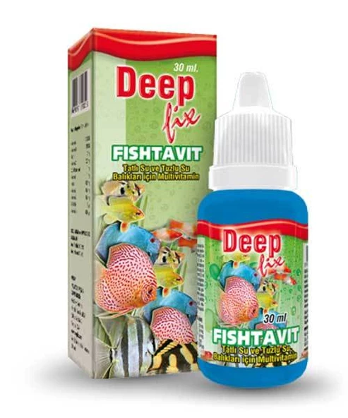 Deep Fishtavit Akvaryum Balık Vitamini 30 ml. ürün görseli 1