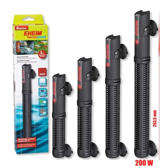 Eheim Akvaryum Isıtıcısı Termopreset 200W - Resim 2