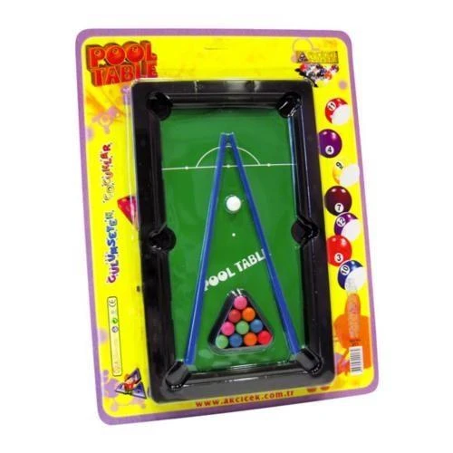 Matrax Oyuncak Kartela Bilardo Oyunu - Seri No:017 ürün görseli 1