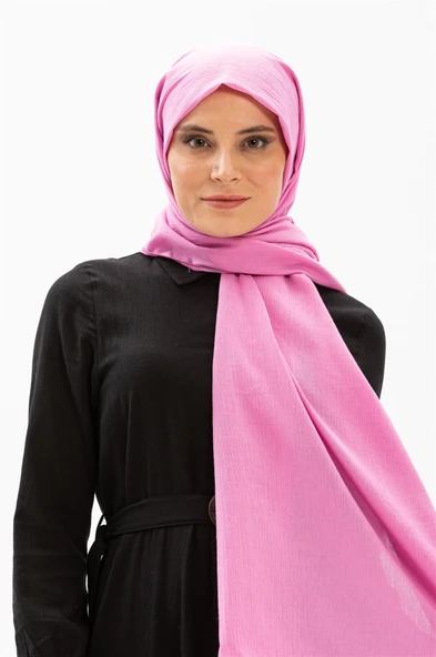 Şile Bezi Şal Pembe Pmb - Resim 2