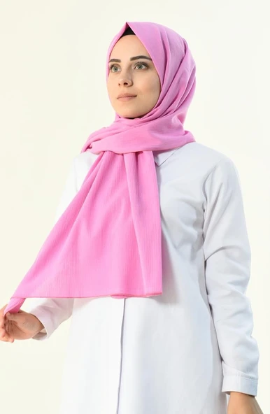 Şile Bezi Şal Pembe Pmb - Resim 4