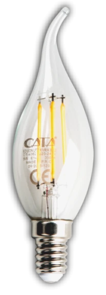 CATA CT 4062 Led Rustik Ampul 4W 3200K Gün Işığı E14 Duy ürün görseli 1