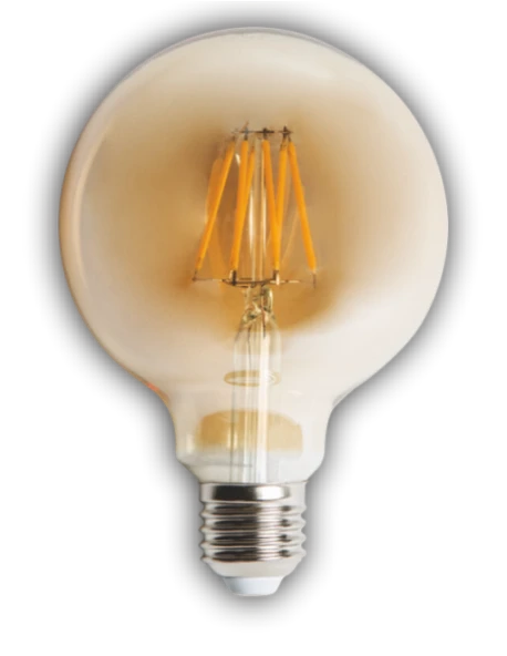 CATA CT 4286 Glop Led Rustik Ampul 6W Amber Işık E27 Duy ürün görseli 1
