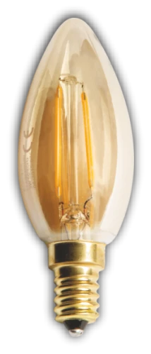 CATA CT 4280 Led Rustik Ampul 4W Amber Işık  E14 Duy ürün görseli 1