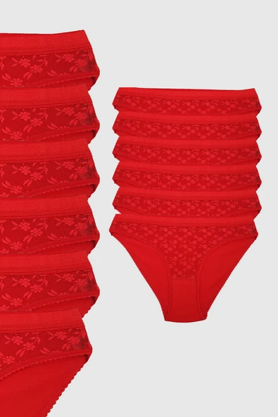 Tutku Safir Bayan Bikini Külot  12'li ürün görseli 1