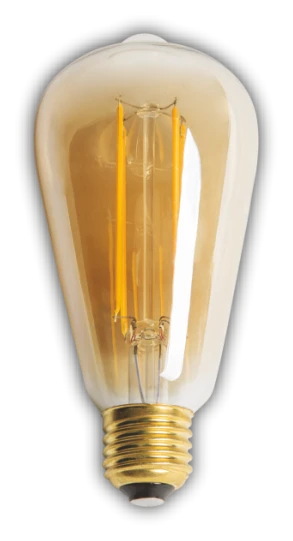 CATA CT 4313 Dimmerli Led Rustik Ampul 6W Amber Işık E27 Duy ürün görseli 1