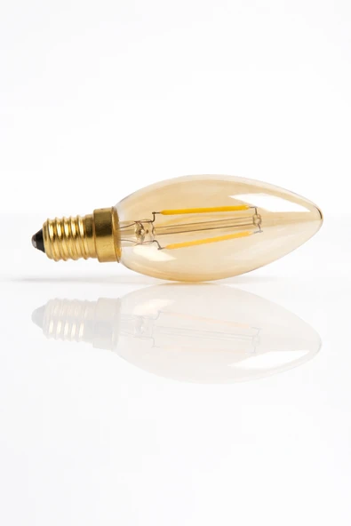 CATA CT 4280 Led Rustik Ampul 4W Amber Işık  E14 Duy - Resim 2