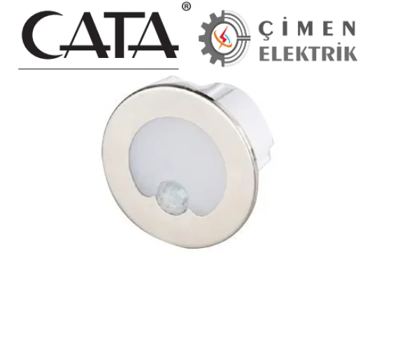 CATA CT 5174 1.5W Radar Sensörlü Koridor Aydınlatması 3200K Gün Işığı ürün görseli 1