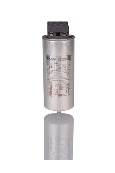 Ekon 41025 2,5 kVAr 400V Trifaze Silindir Kondansatör ürün görseli 1
