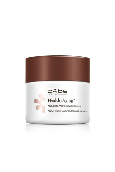 Babe Healthyaging+ Multi Repair Renovating Cream 50 ml Cilt Yenileyici Gece Bakım Kremi ürün görseli 1