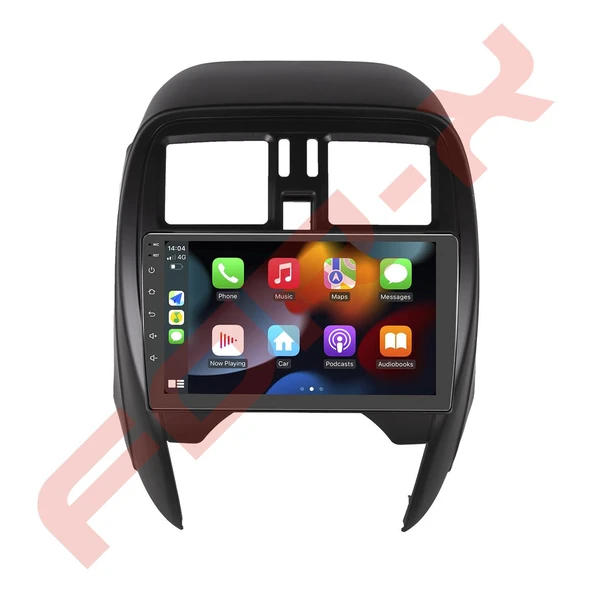 OTO TABLET ÇERÇEVE NISSAN MICRA 2015+ 9" SİYAH TAC-141 ürün görseli 1