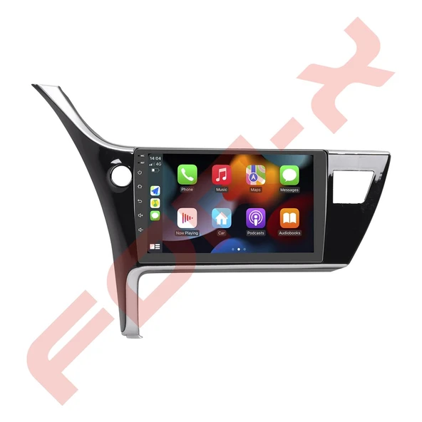 OTO TABLET ÇERÇEVE TOYOTA COROLLA 2017 10.1" PIANO BLACK TAC-283F ürün görseli 1