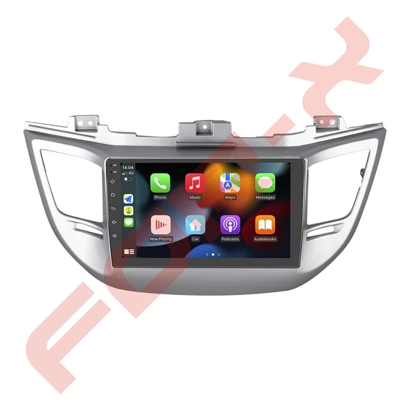 OTO TABLET ÇERÇEVE HYUNDAI TUCSON 2016+ 9" GÜMÜŞ TAC-078 ürün görseli 1