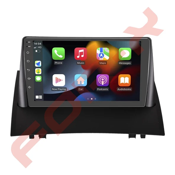 OTO TABLET ÇERÇEVE RENAULT MEGANE 2 2009-2014 9" SİYAH TAC-165 ürün görseli 1
