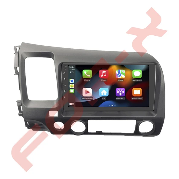 OTO TABLET ÇERÇEVE HONDA CIVIC 2008-2011 9' GRİ TAC-330 ürün görseli 1