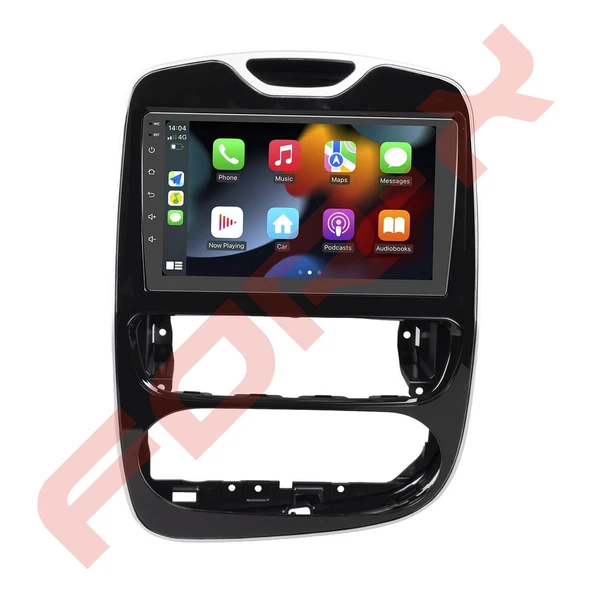 OTO TABLET ÇERÇEVE RENAULT CLIO 4 (YENİ KASA) 2018-2019 10.1" PIANO BLACK TAC-292 ürün görseli 1