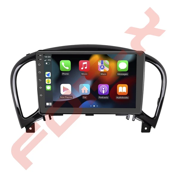 OTO TABLET ÇERÇEVE NISSAN JUKE 2011-2015 9" PIANO BLACK TAC-138 ürün görseli 1