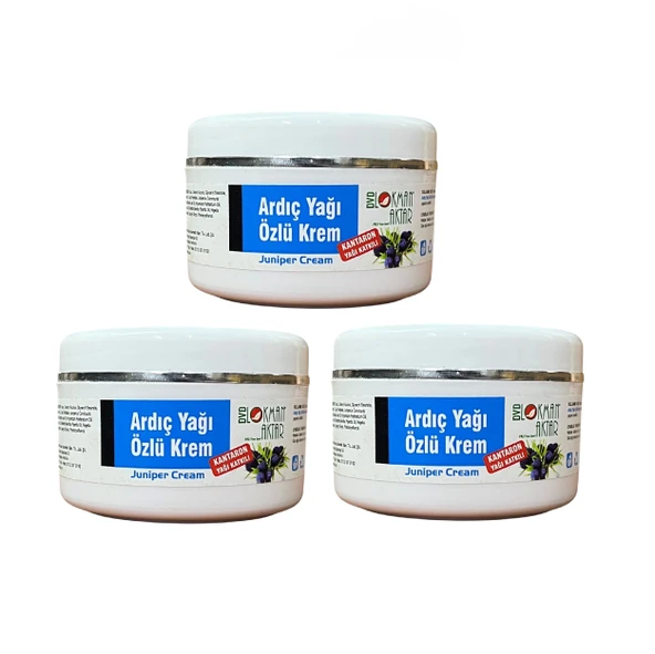 Ardıç Yağı Özlü Krem 100 ml x 3 adet, Lokman Aktar ürün görseli 1