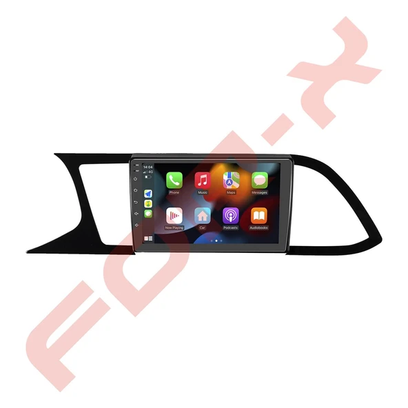 OTO TABLET ÇERÇEVE SEAT LEON 2018+ 9" PIANO BLACK TAC-173 ürün görseli 1