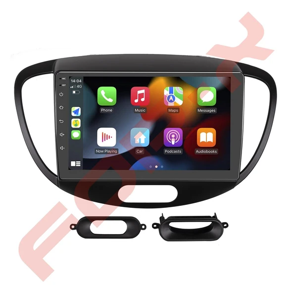 OTO TABLET ÇERÇEVE  HYUNDAI İ10 2010-2013 9" SİYAH TAC-063 ürün görseli 1