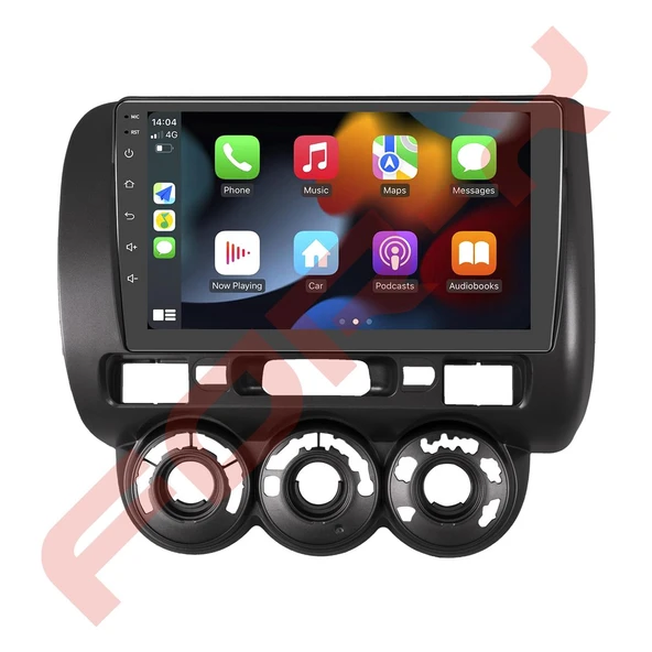 OTO TABLET ÇERÇEVE HONDA JAZZ/CITY 2002-2007 9" FÜME TAC-060 ürün görseli 1