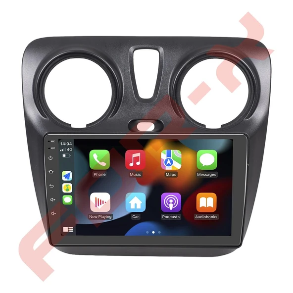 OTO TABLET ÇERÇEVE DACIA DOKKER 2012-2020 9' SİYAH TAC-297 ürün görseli 1