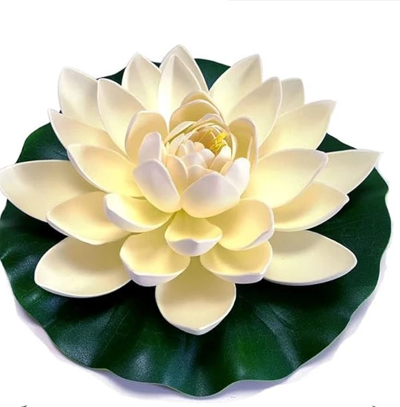 Dekoratif Yapay Lotus Çiçeği ürün görseli 1