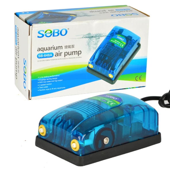 Sobo SB-648A Çift Çıkışlı Hava Motoru 4x2 L/Dak. 5 W ürün görseli 1