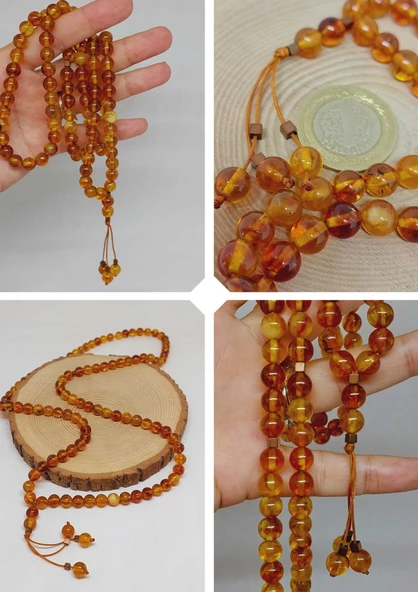Kehribar Taşı Tesbih 99'Luk 8mm (23475) ürün görseli 1