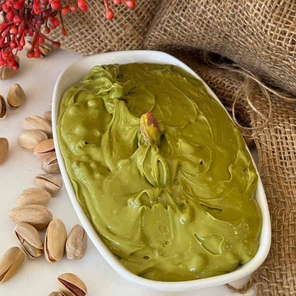 Gurmepark Parçacıklı Antep Fıstığı Ezmesi Dökme 1000 g ℮ ürün görseli 1