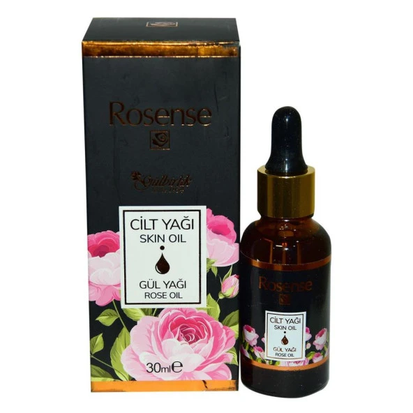 Rosense Nemlendirici Besleyici Gül Jojoba Cilt Bakım Yağı 30 ML ürün görseli 1