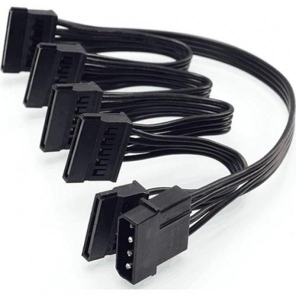 PrimeX PX-4355 Molex To Sata x5 ORJ. PSU Sata Çevirici Kablo ürün görseli 1