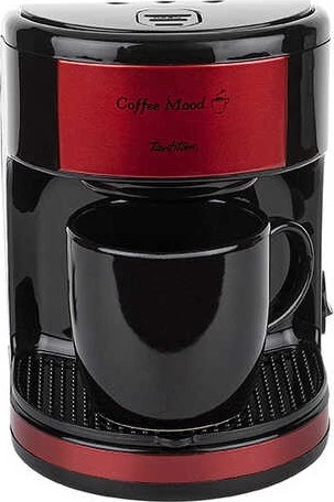 Tantitoni Coffe Mood Filtre Kahve Makinesi - Kırmızı ürün görseli 1