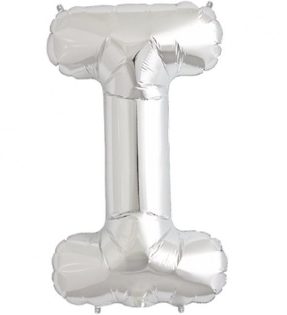 FOLYO BALON HARF I GÜMÜŞ 34 (86CM) ürün görseli 1