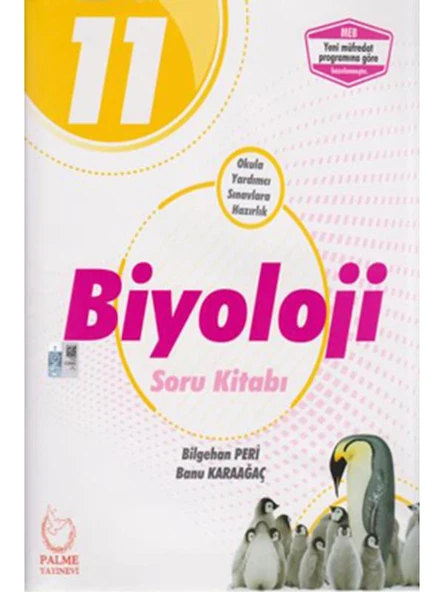 PALME 11.SINIF BİYOLOJİ SORU KİTABI*YENİ* ürün görseli 1