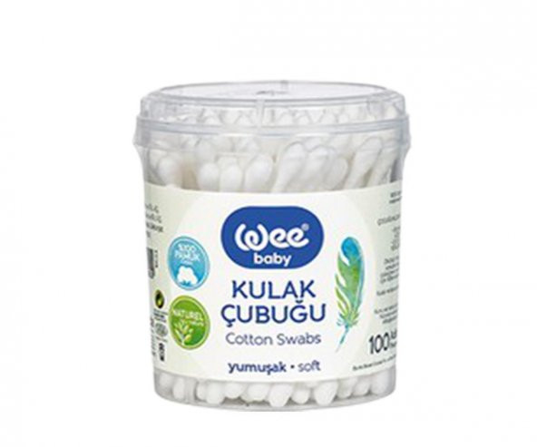Wee Baby 100 Adet Kulak Çubuğu ürün görseli 1