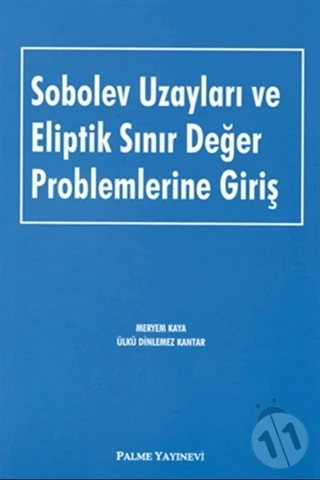 SOBOLEV UZAYLARI VE ELİPTİK SINIR DEĞER.(PALME) ürün görseli 1