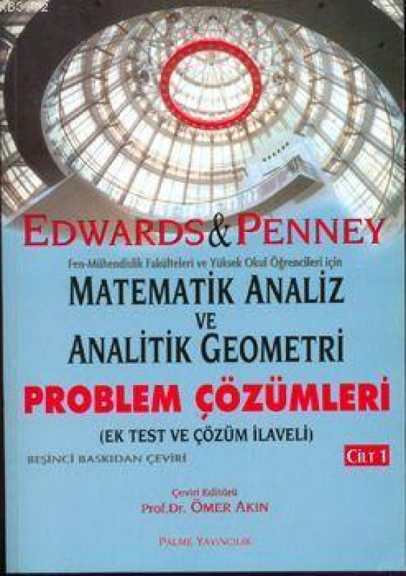 Matematik Analiz Ve Analitik Geometri Problem 2 Palme ürün görseli 1
