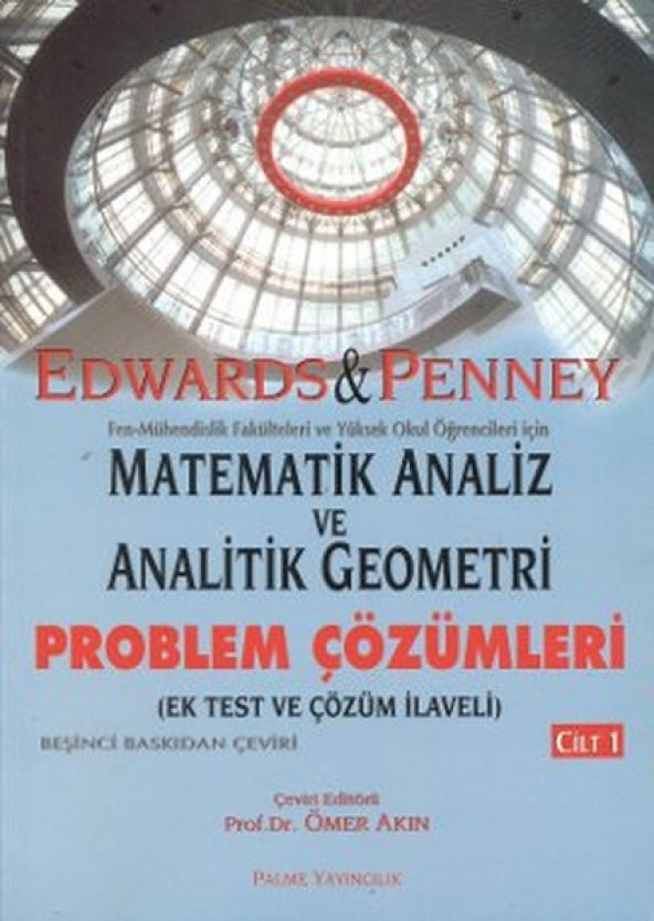 Matematik Analiz Analitik Geometri Problem Çözümleri Cilt 1 ürün görseli 1