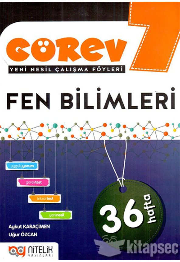 Nitelik 7. Sınıf Görev Fen Bilimleri *yeni* ürün görseli 1