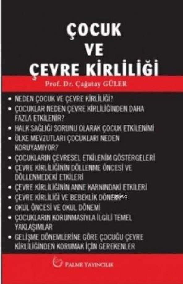 Çocuk Ve Çevre Kirliliği Palme Yayınevi ürün görseli 1