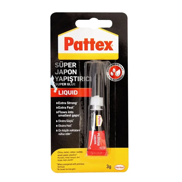 Pattex Süper Japon Yapıştırıcı 3gr ürün görseli 1