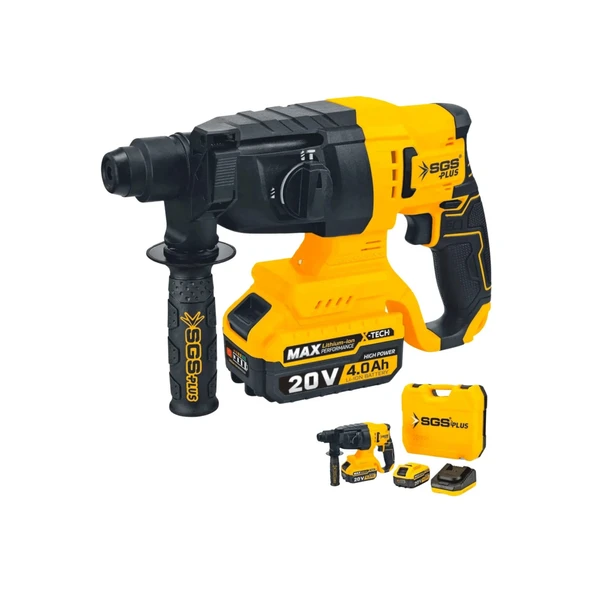 SGS Akülü Kırıcı Delici Matkap Seti 20 Volt 4.0 Ah ürün görseli 1