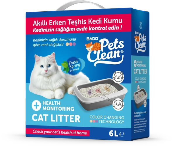 Pet's Clean Klinik Kedi Kumu 6Lt ürün görseli 1