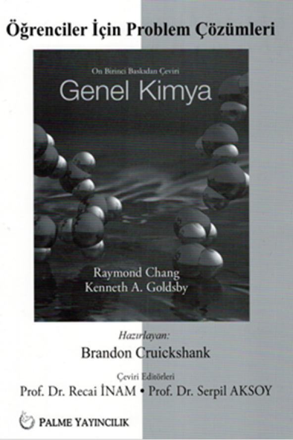Genel Kimya Problem Çözümleri Chang *yeni* ürün görseli 1