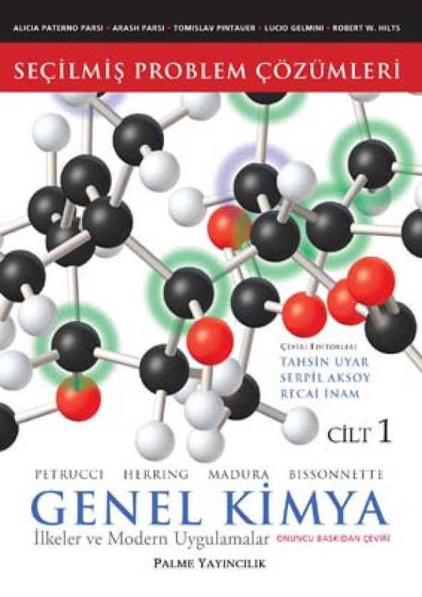 Genel Kimya 1.cilt Problem Çözümleri Palme Yayınevi ürün görseli 1
