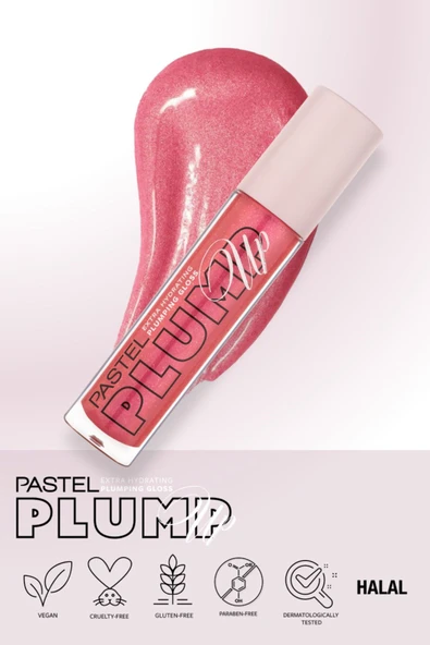PASTEL PROFASHION PLUMP UP EXTRA HYDRAYTING PLUMPING GLOSS 206 - Resim 4