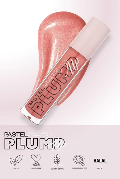 PASTEL PROFASHION PLUMP UP EXTRA HYDRAYTING PLUMPING GLOSS 208 ürün görseli 1